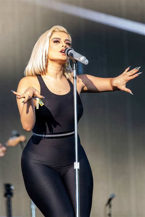 00:41. The man who allegedly left Bebe Rexha bloodied and in need of stitches Sunday at an NYC concert is now in police custody. The 33-year-old "I'm Good (Blue)" singer was struck in the ...